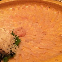 寿司 はせ川 西麻布店 - ふぐ刺し･･･美しい