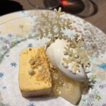 ビズ - チーズケーキと柚子のジュレ