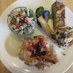 壱弐参 CAFE - プレートを上から