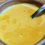 Delicatessen & Cafe ONU - かぼちゃのスープ　おいしいですね♪