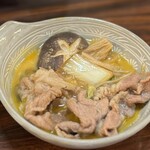 コロムビア - 豚すき焼き　取り分け
