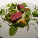 レフェルヴェソンス - 参考）海と大地が出会う場所への肉料理