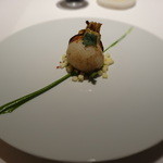 レフェルヴェソンス - 定点～
      　丸ごと火入れした蕪とイタリアンパセリのエミュルション、バスク黒豚のジャンポンセック＆ブリオッシュ