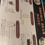 キッチン グリズリー - デザートのメニュー