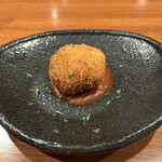リストランテ野呂 - 香住の蟹クリームコロッケ