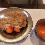 懐石 三田ばさら 別邸 - トマトすき焼き　出来上がり