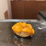 鮨 西崎 - 北海道（根室）・馬糞雲丹