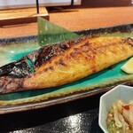 炭焼き屋 こもれ火 - トロサバ焼き定食1800円