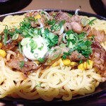 やよい軒 - 牛バターちゃんぽん焼定食