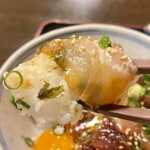 割烹 銀波 - ヒラメ漬け