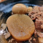 酒場 やまと - お大根が、お箸が要らなくてもいいくらいの柔らかさ。