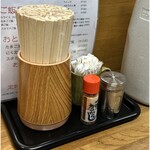 恵庭 おとん食堂 - 卓上調味料類