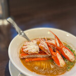 紅ズワイガニらぁ麺 まるはち屋 - 