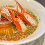 紅ズワイガニらぁ麺 まるはち屋 - 