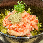 紅ズワイガニらぁ麺 まるはち屋 - 