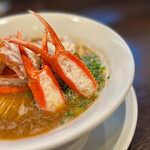 紅ズワイガニらぁ麺 まるはち屋 - 
