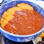 泉七八 - カツカレー丼セットのカツカレー丼