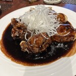 笑龍 - マコモダケの肉巻き　今期最後