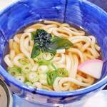 泉七八 - カツカレー丼セットの小うどん