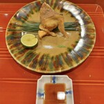 銀座 きた川 - 松茸フライ