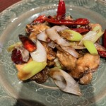 笑龍 - 牡蠣の炒め物　美味しかった〜