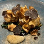 Artisan - でっかい白子に黒トリュフたっぷり♥️