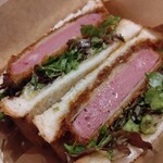 호시노모리 커피텐 - 햄카츠 샌드위치 (업로드)