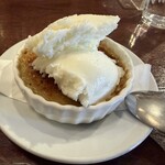 ピッツェリア ファッブリカ 1090 - ピスタチオブリュレ600円