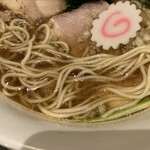 中華そば あおい - 麺アップ