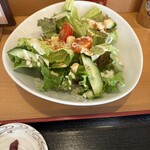 焼肉処 まるます家 - 「シーザーサラダハーフ」¥530