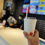 マクドナルド - ドリンク写真:プレミアムローストアイスコーヒーM 180円