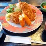 和風レストラン294 - ミックスフライ定食