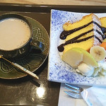 Kaori cafe - シフォンケーキセット