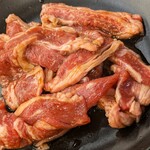 七輪焼肉 安安 - ヤングカルビ