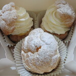 銀座コージーコーナー - 料理写真:2025年11月30日(日) ブラックフライデー限定でホイップクリーム50%増量!「Wシュー(クリーム&カスタード)」