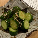 居酒屋 虎翼 - 蛇腹胡瓜