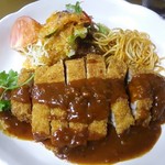 亀の家食堂 - 豚ロースカツ 単品680円