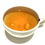 SINAE - 【 温かい魚介のコンソメ 】