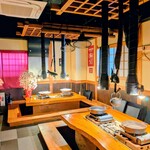 小粋料理 鶏ぃん - 掘り炬燵２８名様、宴会など貸し切り可能です。