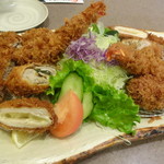 いなば和幸 - ツインカツ定食