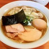 支那そば くろ田 - 肉エビワンタン麺（黒）1,100円