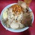 ラーメン二郎 - 料理写真:豚入り(味玉子+限定+野菜+ニンニク+脂)