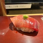 築地 男前鮓 - 男前中トロ