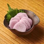 長芋の赤しそ漬け