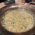 もつ鍋　岩本 - 締めはチャンポン