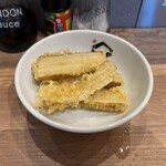 博多うどん 中村にぼし - ごぼ天は別皿提供なのがいい！