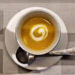 蔵のビストロ いち井 - カボチャのスープ