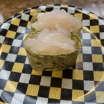 番やのすし 古沢店 - 白エビ軍艦(昆布)