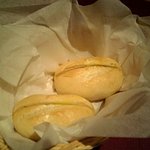 ぱすたや然流 - 黒のｺｰｽ：ﾊﾟﾝ(お変わりごとに違う種類を堪能できます)