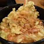 やも庵 - ミニかき揚げ丼